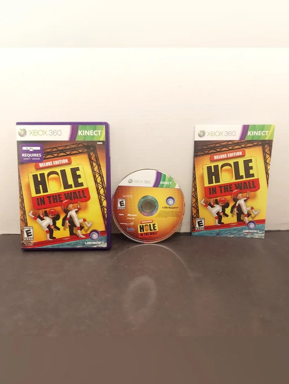 Hole in the Wall Deluxe Edition Xbox 360 Video Game Kids Toy Xbox kinect